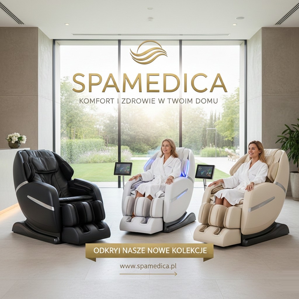 relaks na fotelach masujących
